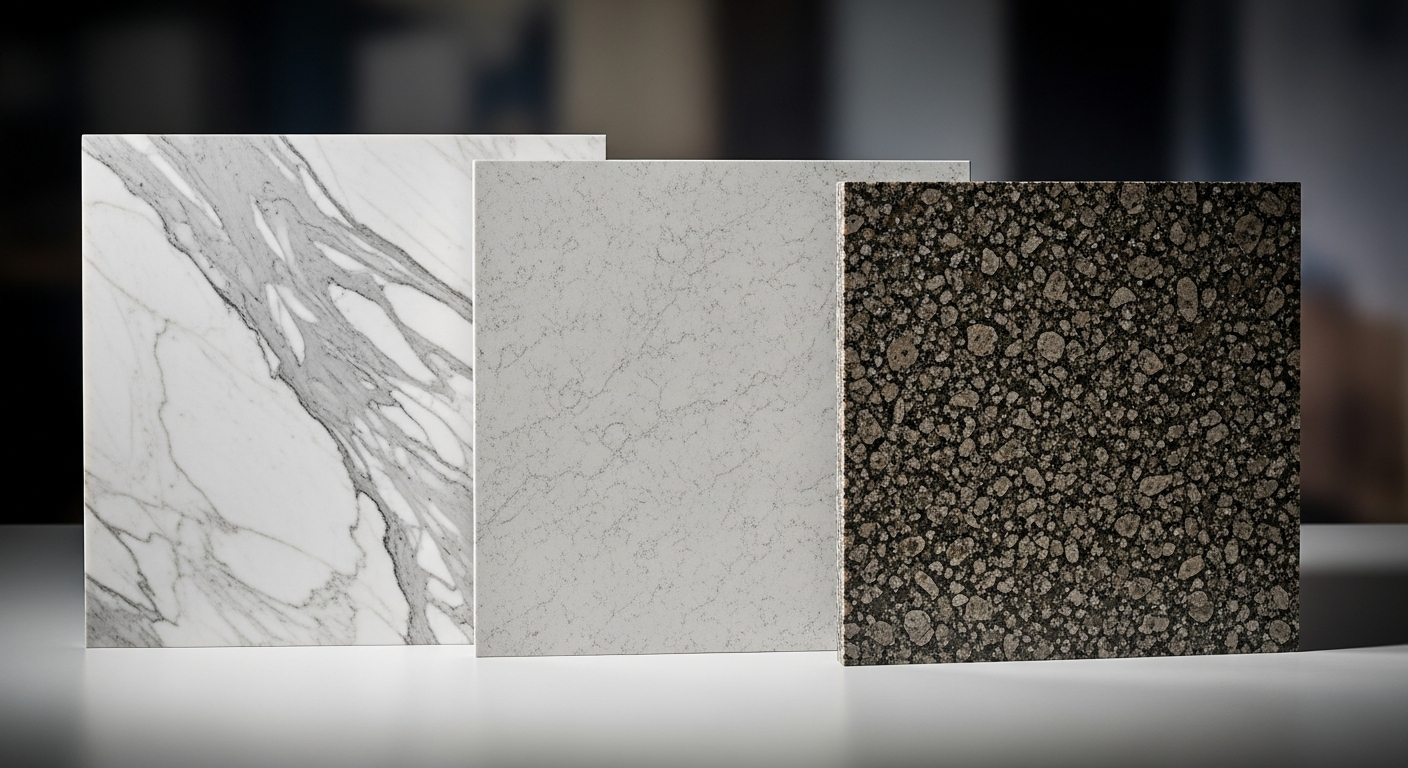 The Complete Countertop Material Guide for Kitchen and Bathroom Renovations