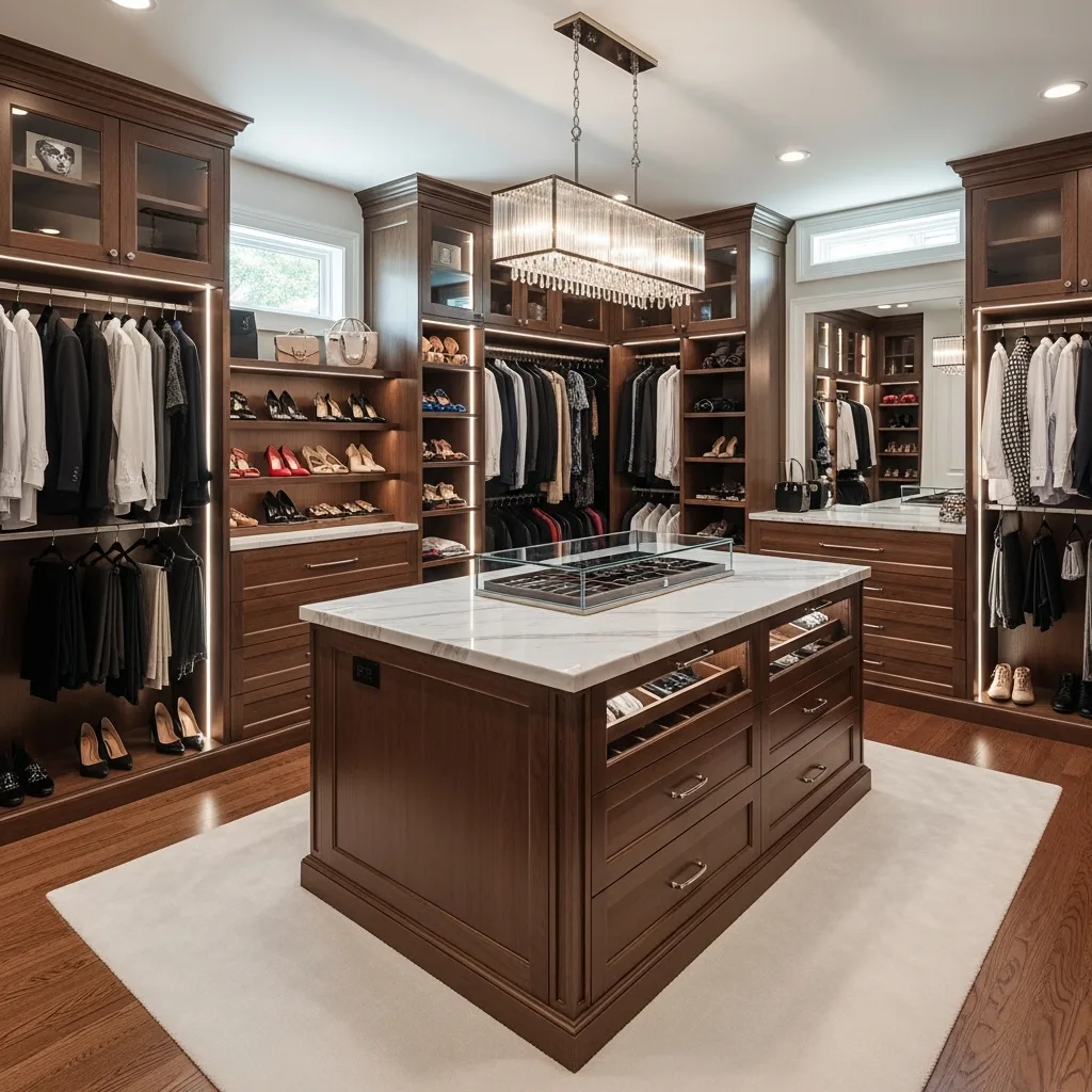 Scarsdale Primary Suite: Bath & Closet Expansion Detail 2