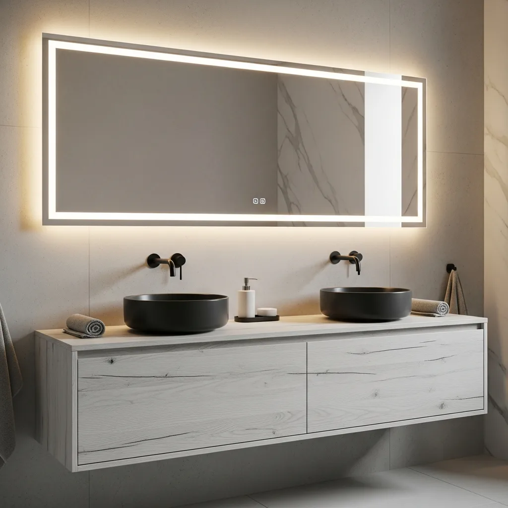 Modern White Plains Bathroom Renovation Detail 2